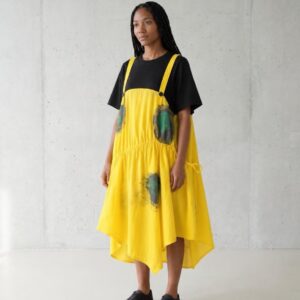 Women's Italian Layered Print Tunic Dress